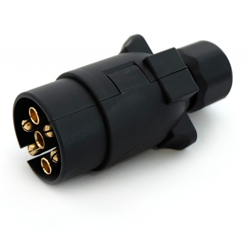 Picture of Plug, 7-pole, PVC, 12V