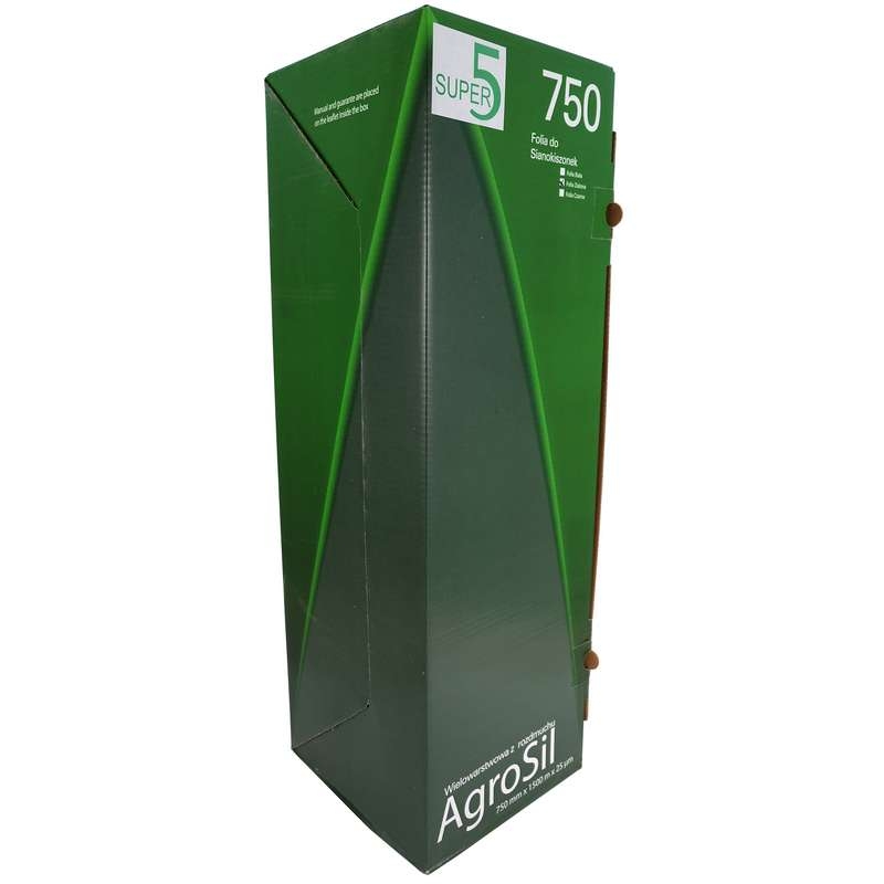 Picture of Bale wrap film Agrosil, 750x1500m, 5-Ply, green