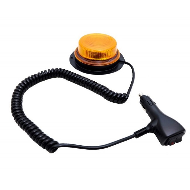 Bild von Rundumleuchte, LED, niedrig, mit Schalter am Stecker