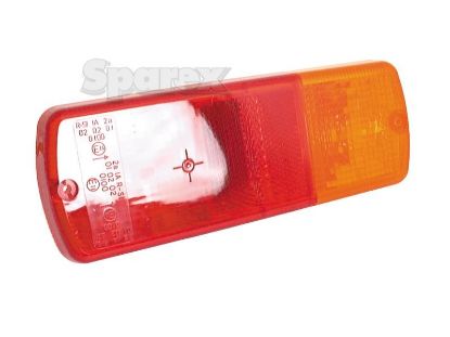 Picture of Brake light replacement lens, JCB