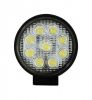 Picture of LED work light, 12/24V-27W, 9x3W, round, O115-1800Lm