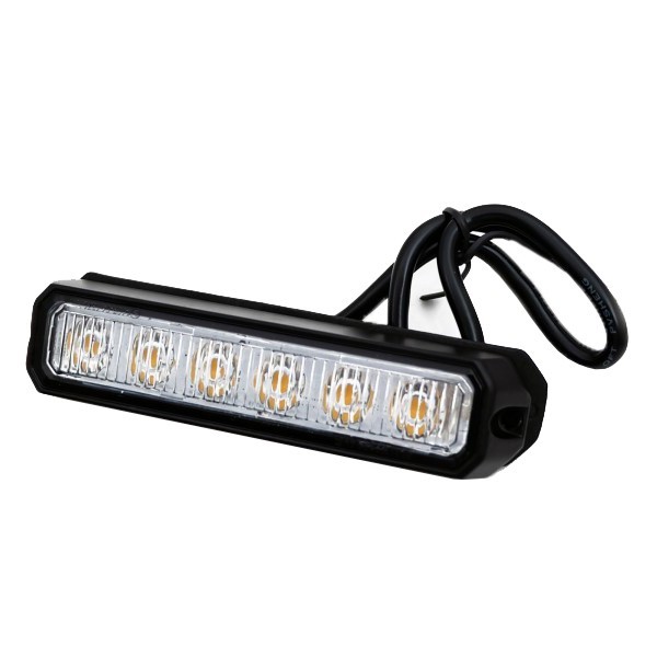 Picture of LED lamp, 12/24 V-6 LEDs, 18W, 120x25mm - Strobo