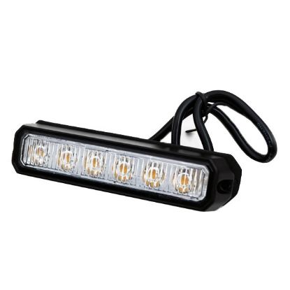 Picture of Svetilka LED 12/24 V-6 ledik 18W 120x25mm - Strobo