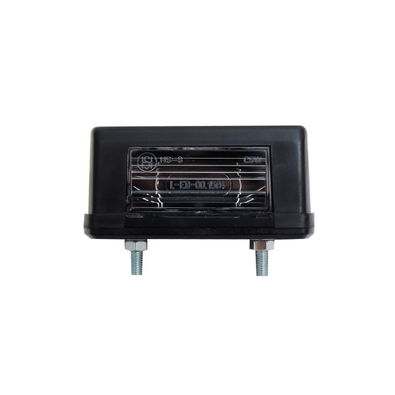 Bild von Kennzeichenlicht mit Schrauben, groß, 110x60mm