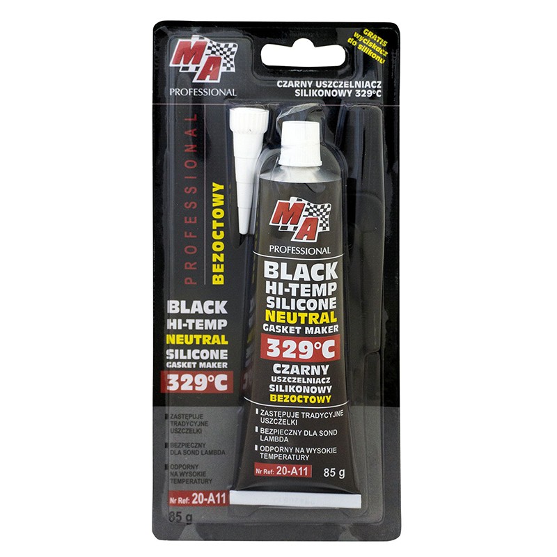 Picture of Silicone sealant, 85g, black, 329°C