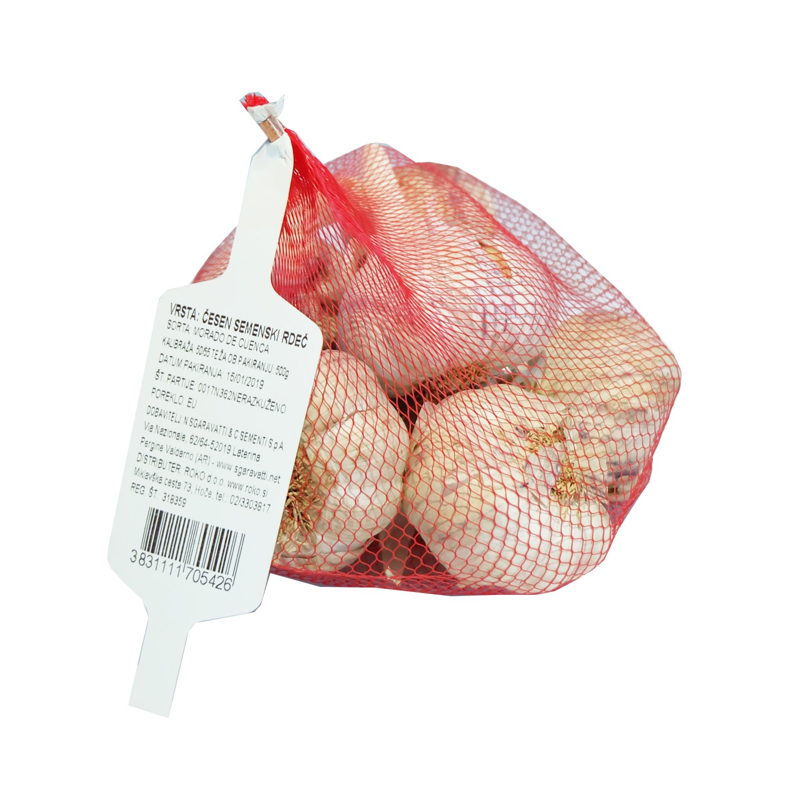 Picture of Summer garlic, red, Morado, 500g