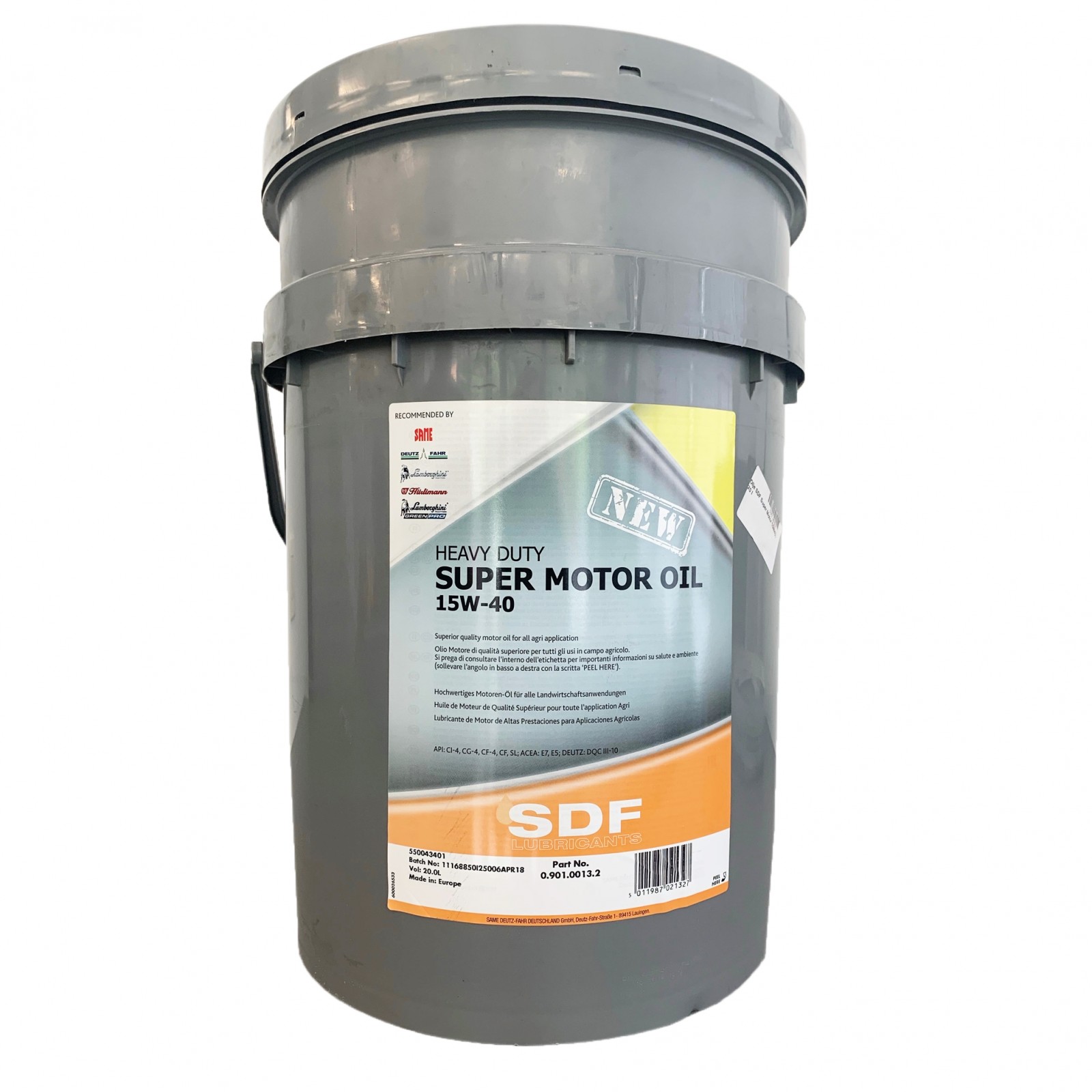 Picture of Motor oil SDF, 15W-40, Super Motor Oil, 20L