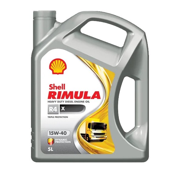 Bild von Motoröl, 15W-40, SHELL RIMULA R4X, 5L, für 300-400 Stunden