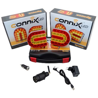 Picture of Brake light, magnetic, wireless, Connix, LED