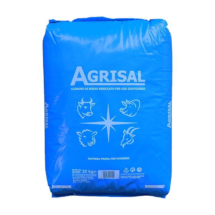 Picture of Animal feed sea salt, coarse, 25kg, non-iodized, Agrisal