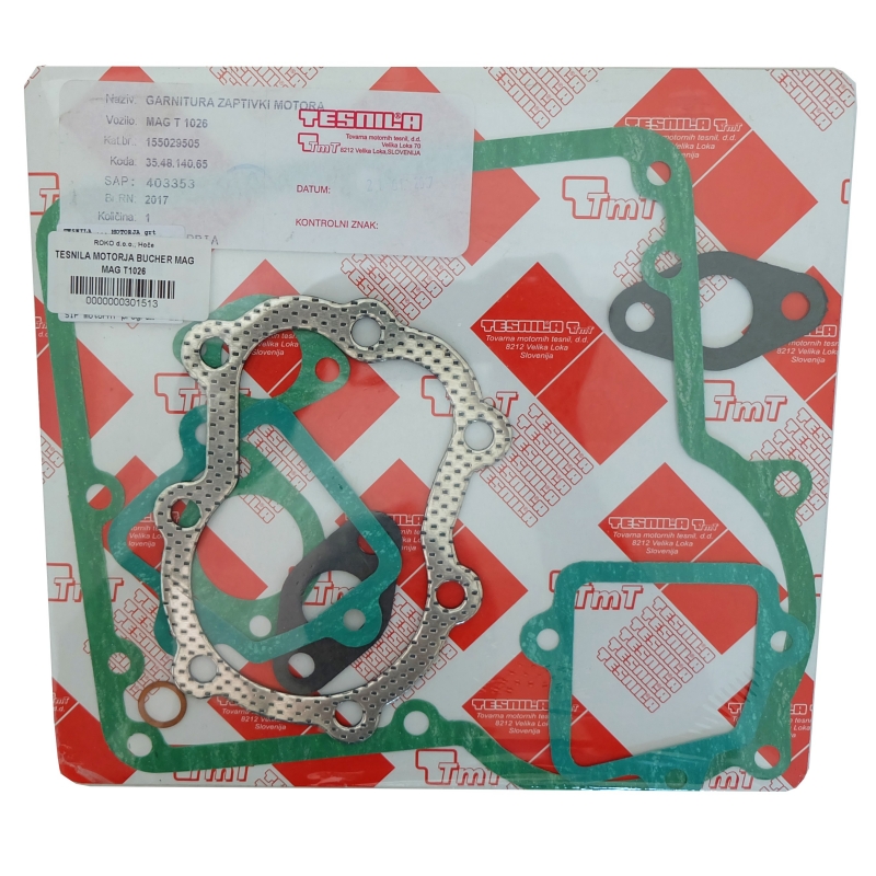 Picture of ENGINE GASKETS, BUCHER MAG