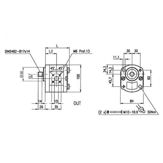 Bild von Pendelbolzen, Hestal, O=18, 30x130-16343385, gerade