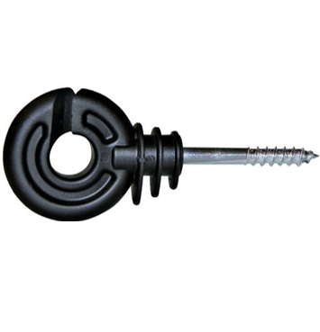 Bild von Ringisolator für Weidezaun - 25 Stk.-Satz, schwarz