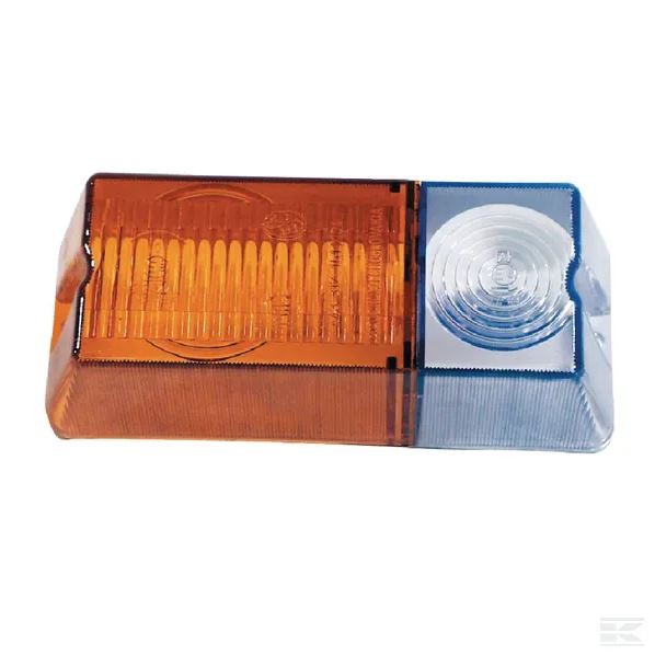 Picture of Direction indicator replacement lens, Zetor, old type-short, 93-1878