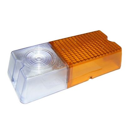 Picture of Direction indicator replacement lens, Zetor, new type-long, 93-1895