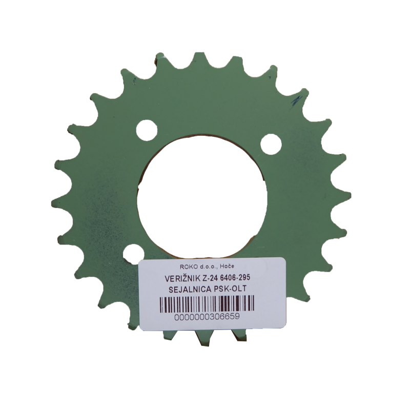 Picture of Sprocket wheel, T-24, 6406-295, FOR SEED DRILL, PSK OLT