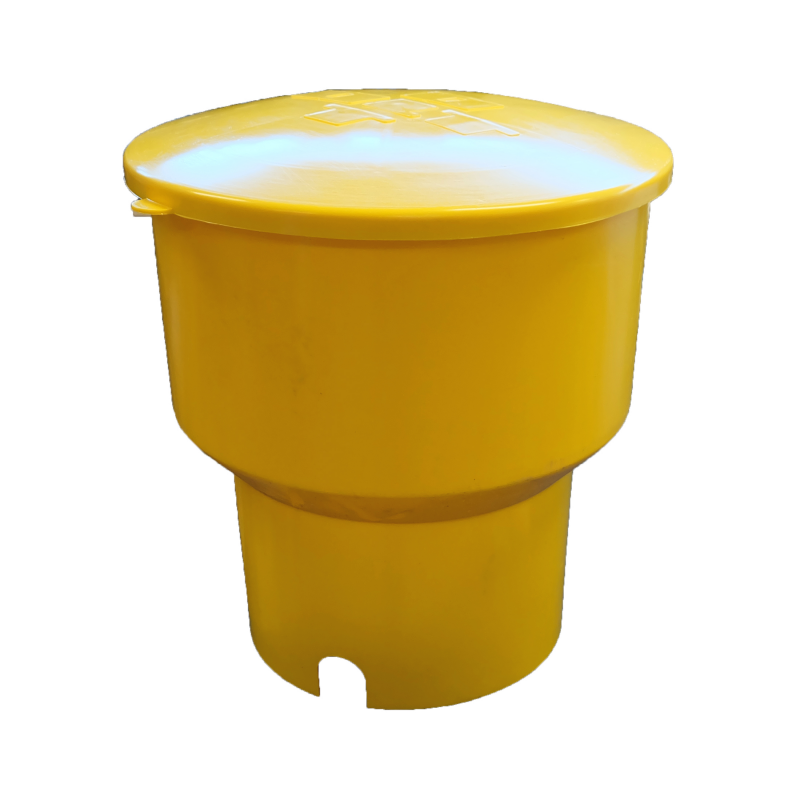 Bild von PVC-Düngerbehläter, OLT - für mechanische Sämaschine + Deckel + 2 Federn