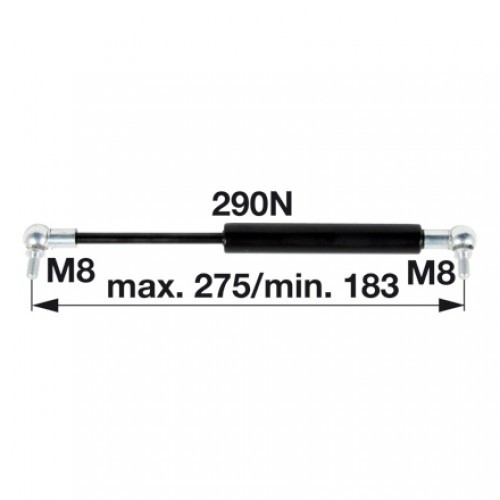 Bild von Gasdruckfeder, L-275, 290 Nm, MF3478319M2