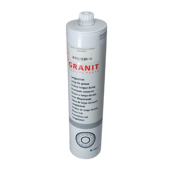 Bild von Langzeitfett in Tube mit Gewinde, blau, 500g-GRANIT