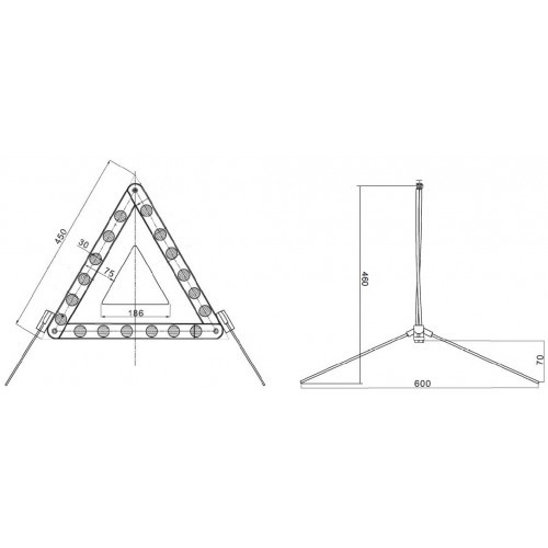 Bild von Warndreieck, R27