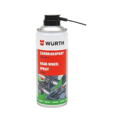 Picture of Sprej - črna mast za odprte zobnike 400ml Wurth