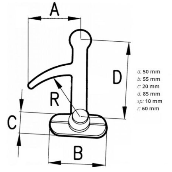 Bild von Bordwandverschluss, rechts, Leggerissima
