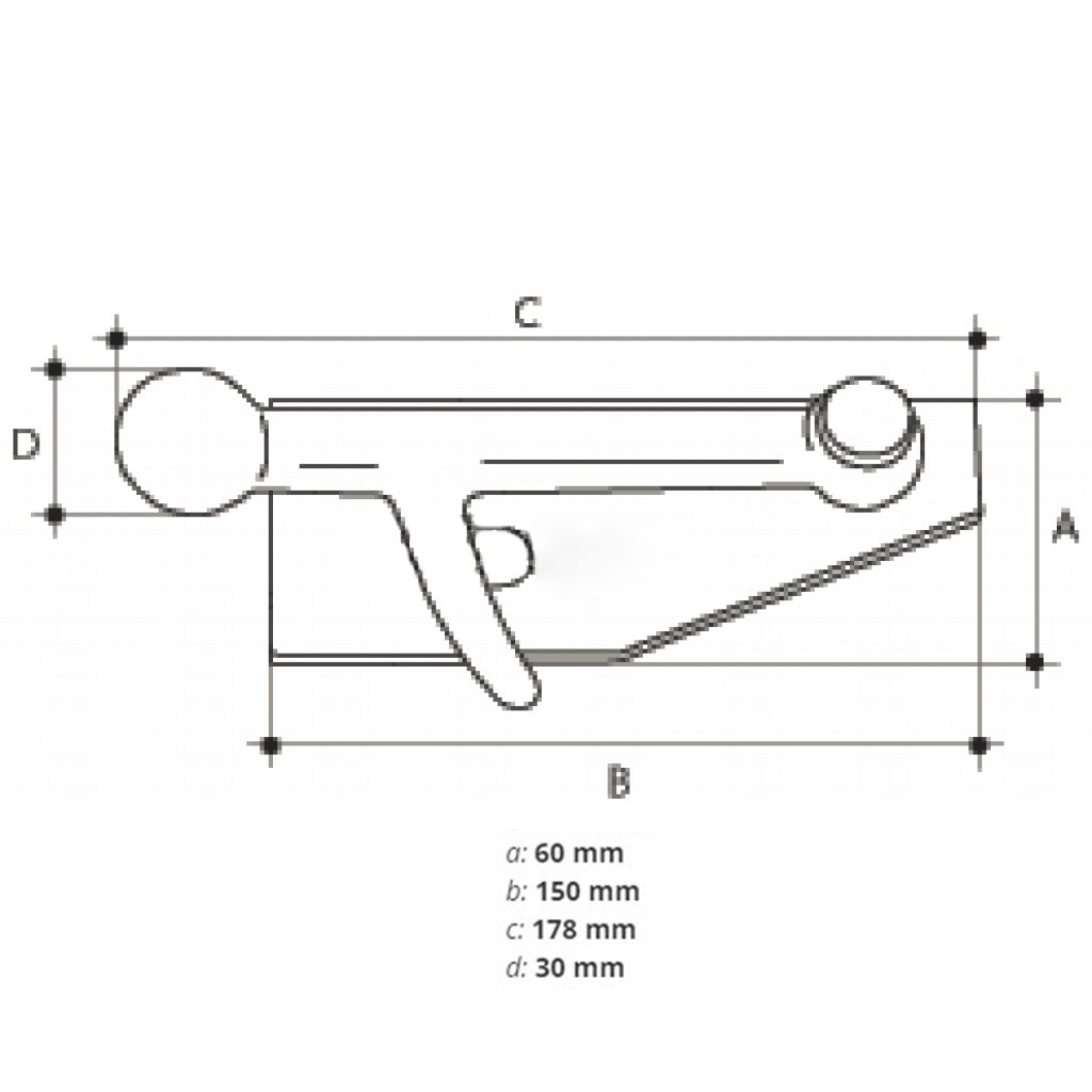 Bild von Bordwandverschluss, links, Media, mit Blech
