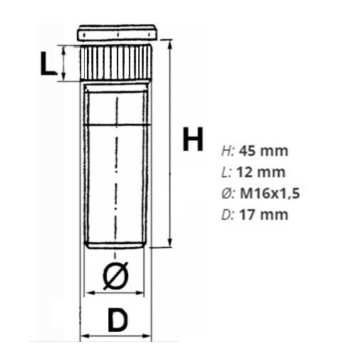 Bild von Radschraube, SIP, M16x1.5