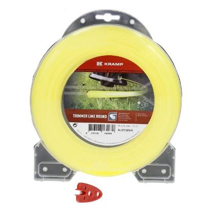 Picture of Trimmer line, 2.65mm x 72m - yellow, Farmer