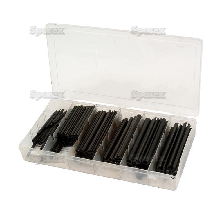 Picture of Roll pins assortment, 160 pcs, O3-10mm