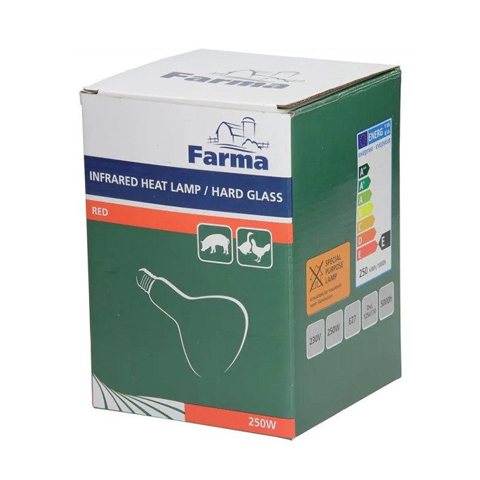 Slika Žarnica infra rdeča 250W