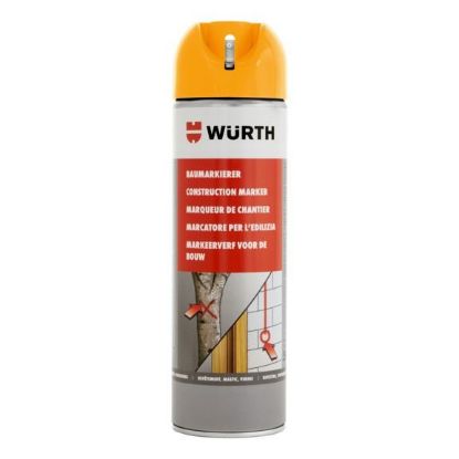 Bild von Sprej markirni rumen 500ml Wurth