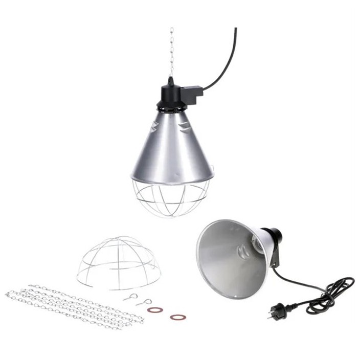 Bild von Infrarotlampenfassung, 250W, mit Kabel 2,5m