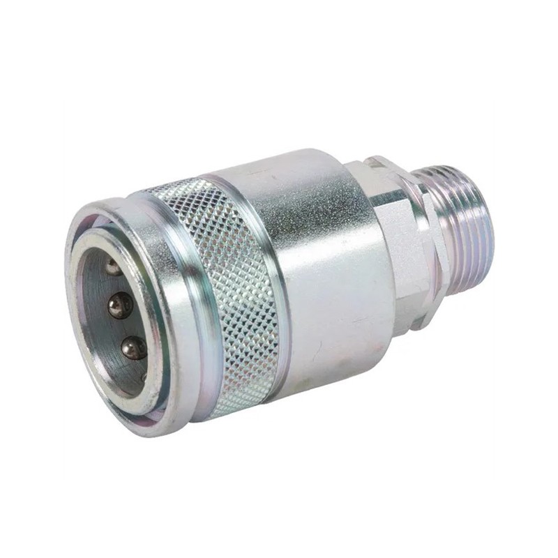 Picture of Quick coupler, female, M22x1.5, outer thread 