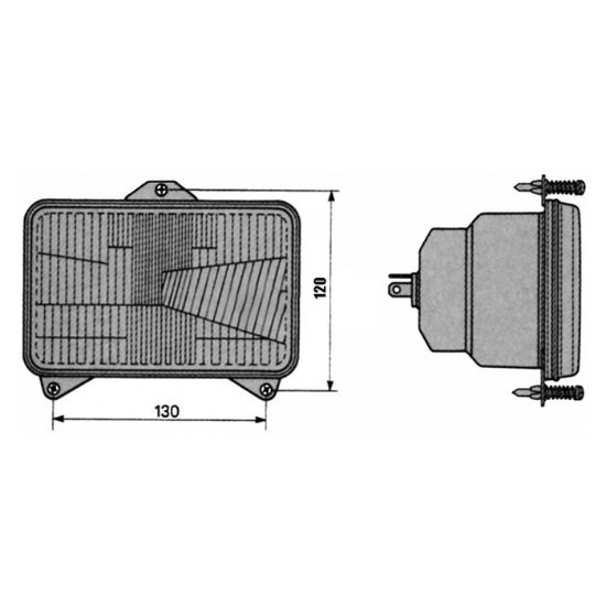 Slika Žaromet sprednji Same 115x135 - 0.007.5269.0/20