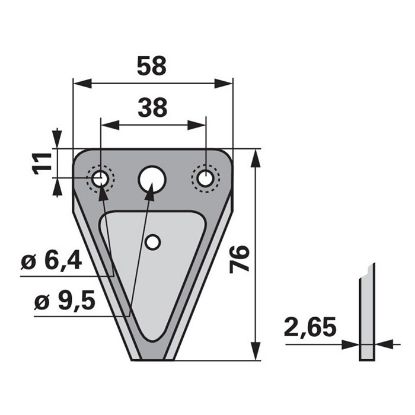 Bild von Nož kose ESM 3441511