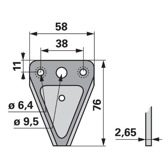 Bild von Nož kose ESM 3441511