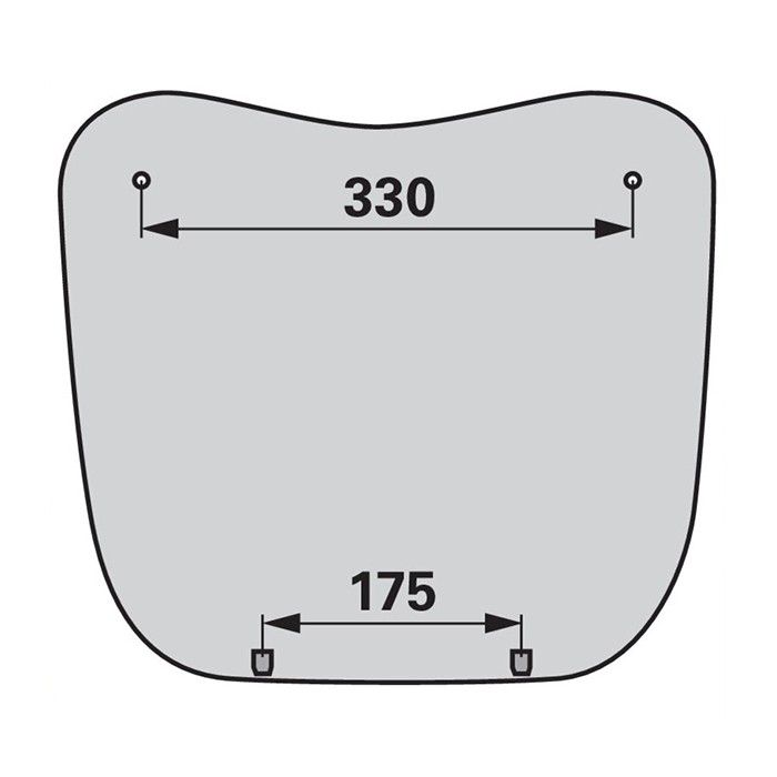 Picture of Seat, artificial leather, LS44