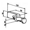 Bild von Sornik zapirala prikolice L-105x35,fi=20