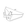 Slika Motičica kultivatorja 480x10mm-Gruber-razmak med luk.=45-75mm