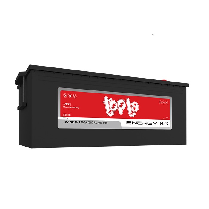 Bild von Batterie 12V-200Ah, 1200A - Topla