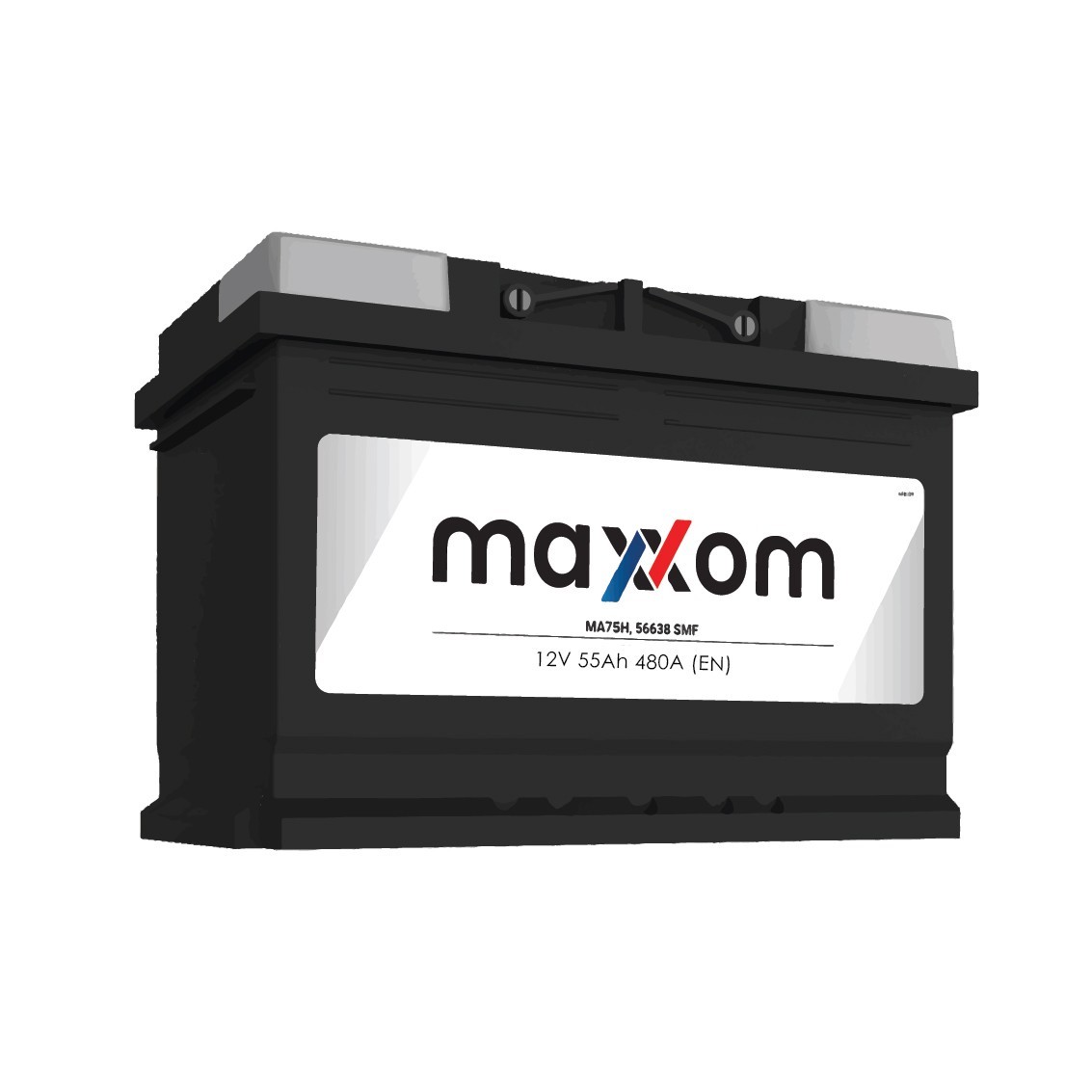 Bild von Batterie 12V-55Ah - Topla Maxxom, rechts +