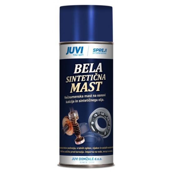 Bild von Sprej bela sintetična mast 400 ml Juvi - večnamenska mast