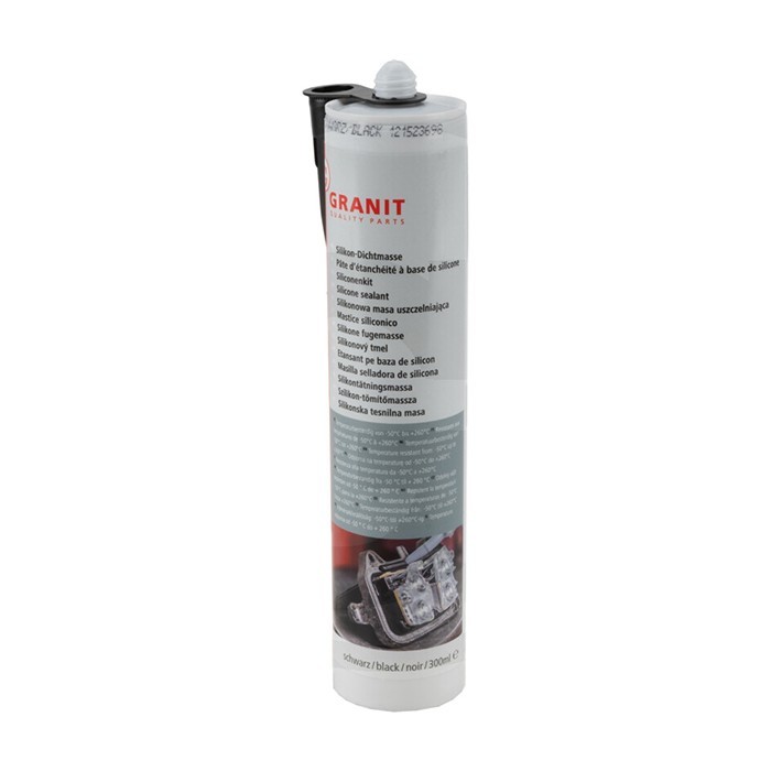 Picture of Silicone sealant, black, 260°C, 310ml, Granit