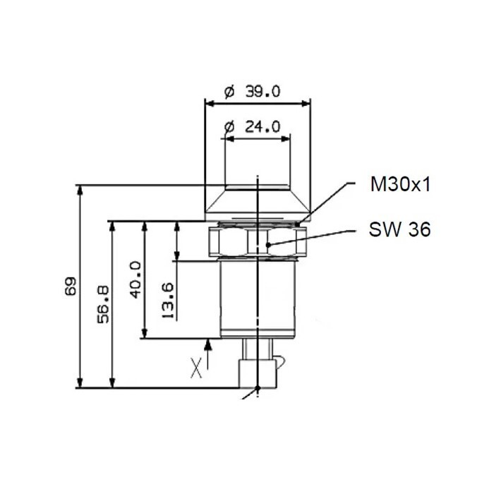 Slika Stikalo vklopa kardana Case, Steyr-82025543 