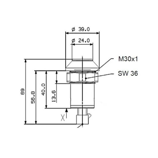 Slika Stikalo vklopa kardana Case, Steyr-82025543 
