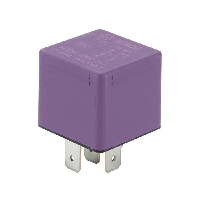 Picture of Relay Bosch 12V-20/30A - 5 terminals, 0332209151