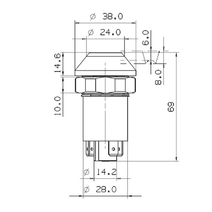 Slika Stikalo parkirnih luči Deutz Fendt 01177164