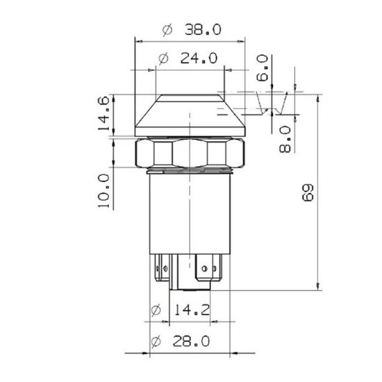 Slika Stikalo parkirnih luči Deutz Fendt 01177164