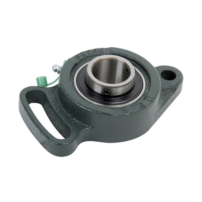 Bild von Kugelflanschlager UCFA 207, 2 Löcher, Gewindestift am Innenring